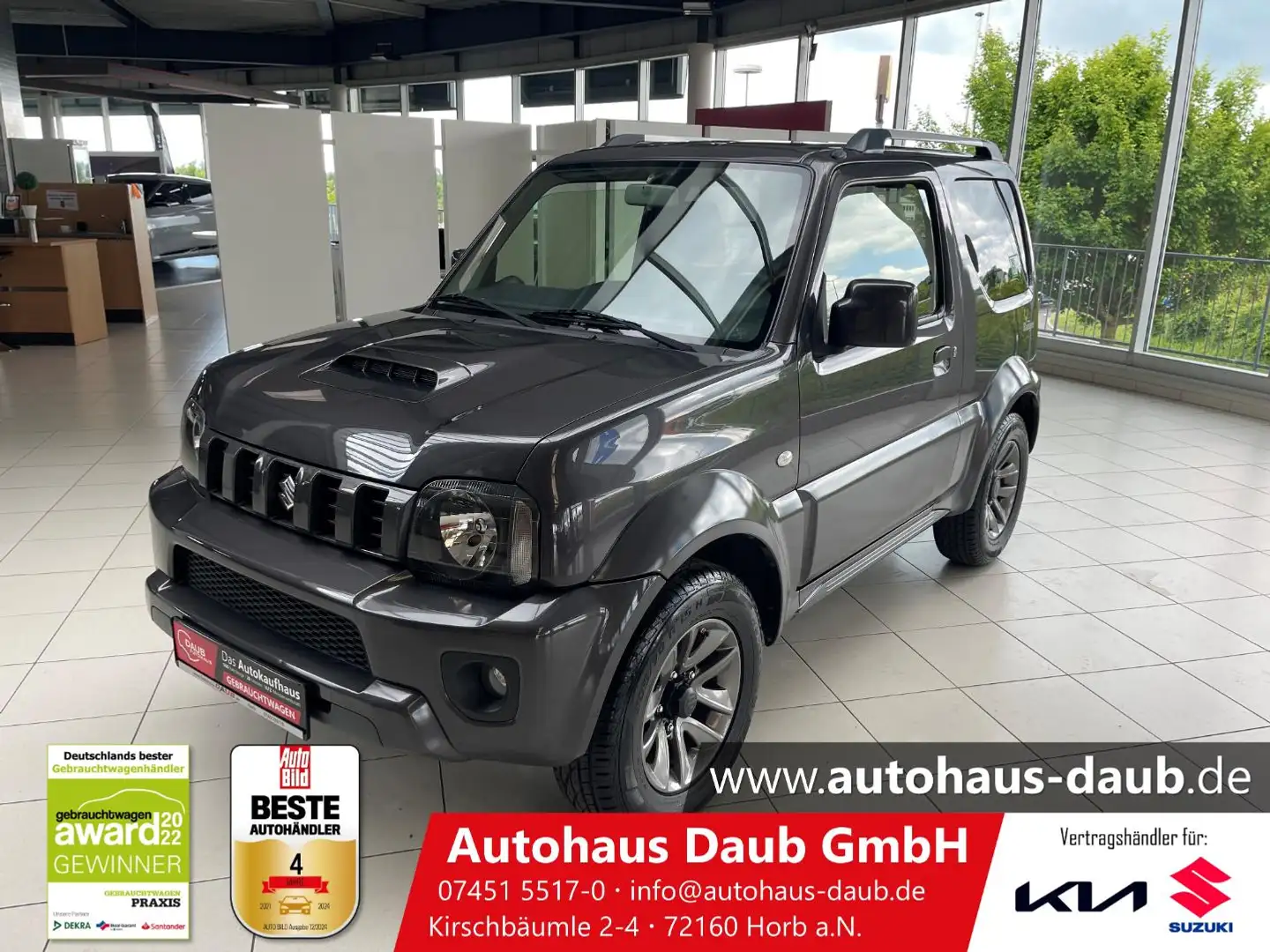 Suzuki Jimny 1.3 Allgrip Ranger Style+Klima+AHK+SHZ+Alu Grau - 2