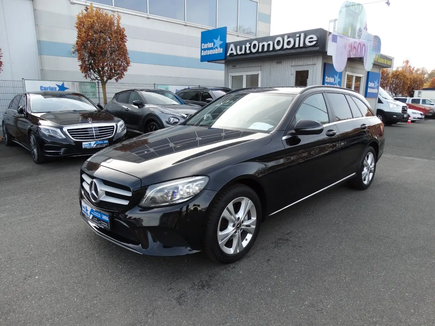 Mercedes-Benz C 220 d 9G~4Matic*MultibeamLED*R-Kam*Navi*ACC*1Hd Schwarz - 1