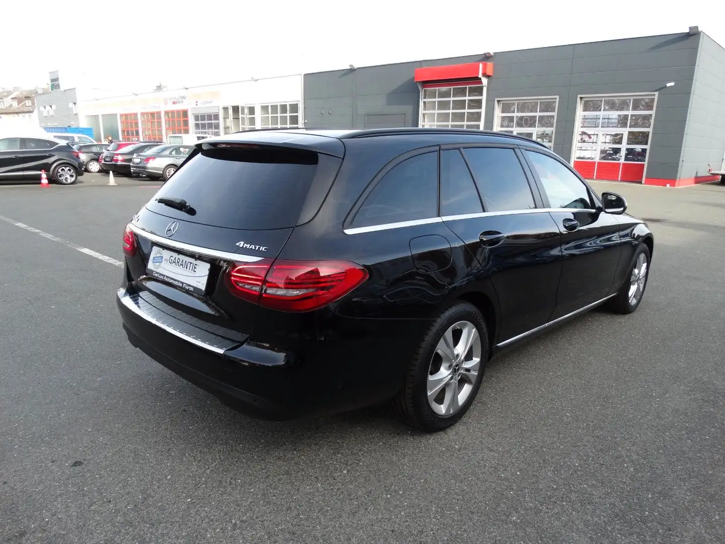 Mercedes-Benz C 220 d 9G~4Matic*MultibeamLED*R-Kam*Navi*ACC*1Hd Schwarz - 2