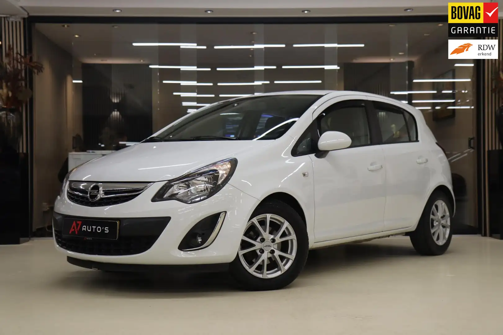 Opel Corsa 1.2-16V Cosmo / CRUISE CONTROL / AIRCO / AUTOMAAT Wit - 1