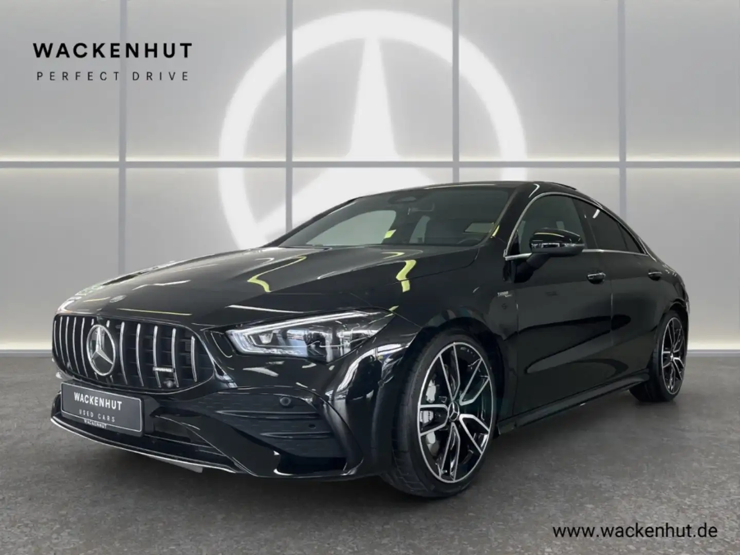 Mercedes-Benz CLA 35 AMG 4M 19''MULTI DISTR PANO AUGM 360°WINTER Чёрный - 1