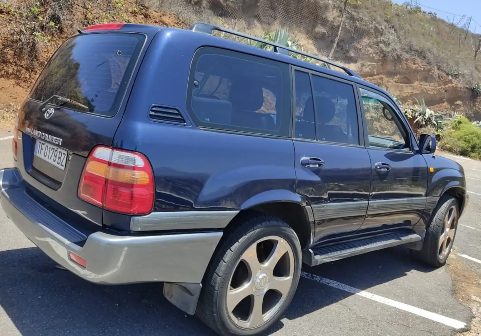 Toyota Land Cruiser Land Cruiser 100HDJ 4.2 TD VX Bleu - 2
