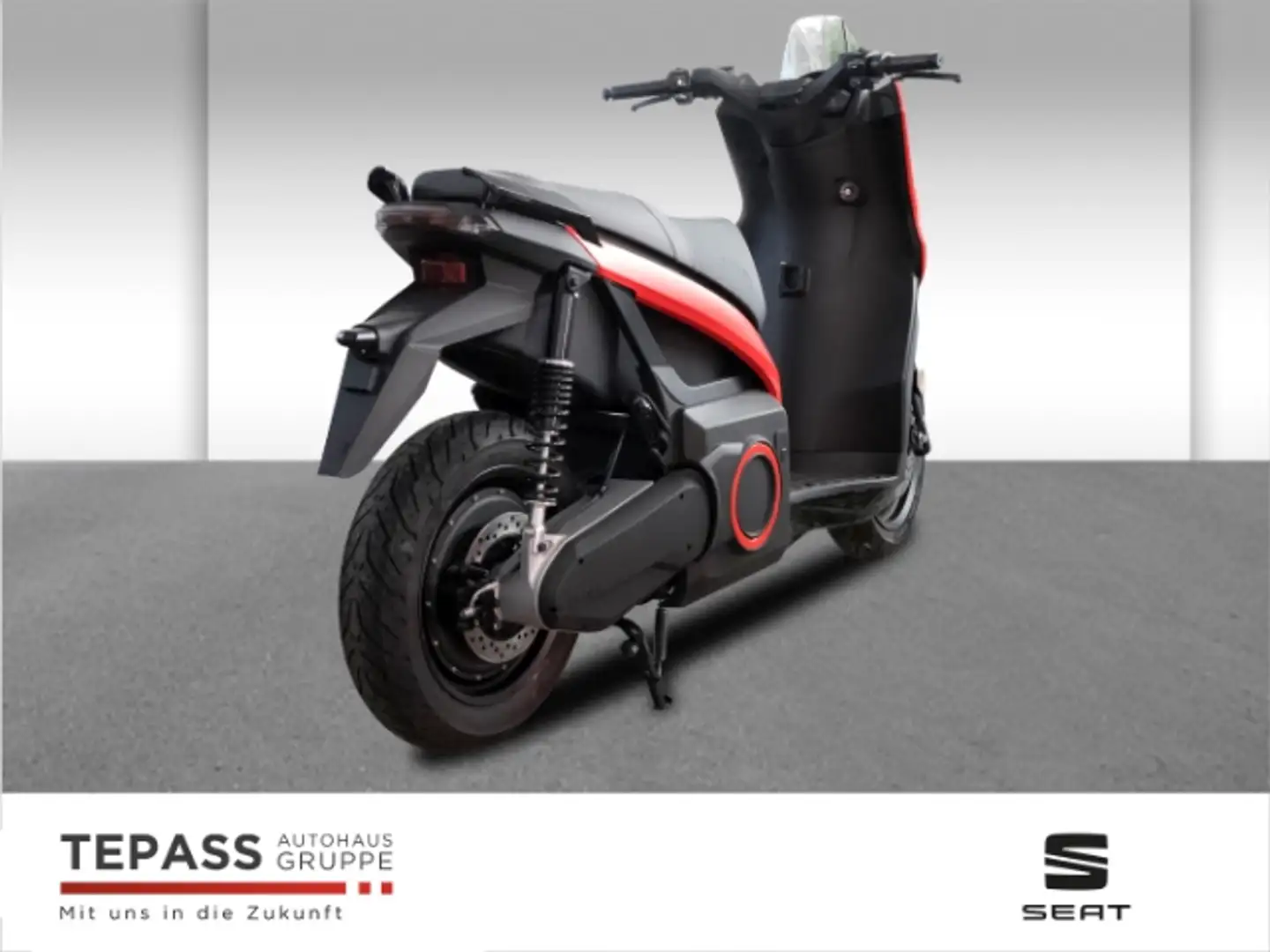 SEAT MO eScooter 125 100 Elektrisch Daring Red Roşu - 2