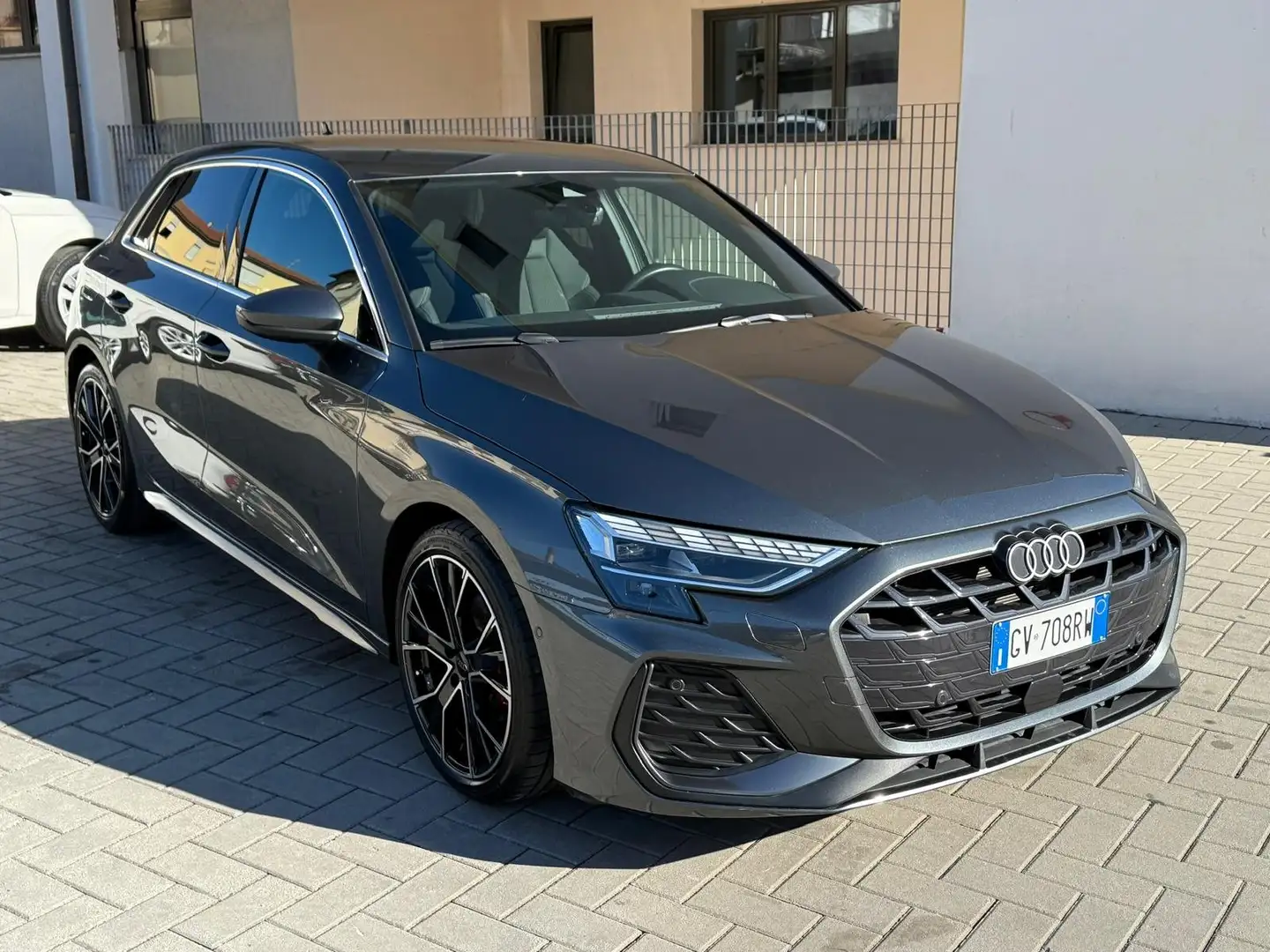 Audi A3 A3 Sportback 2.0 tdi S line edition 150cv s-tronic Gris - 2