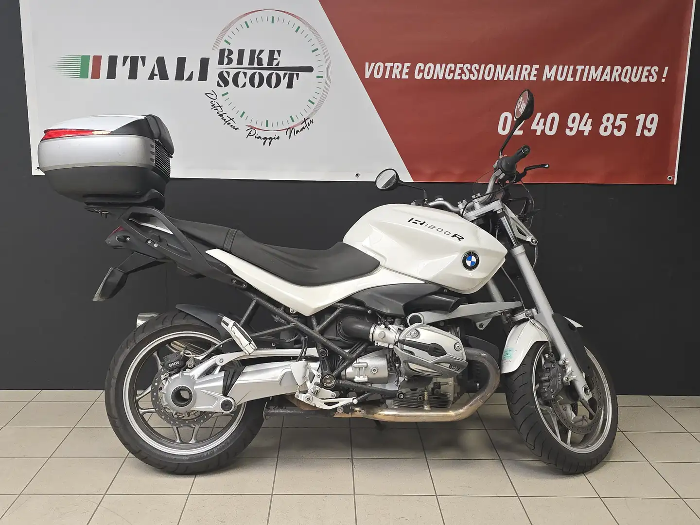 BMW R 1200 R Blanc - 1