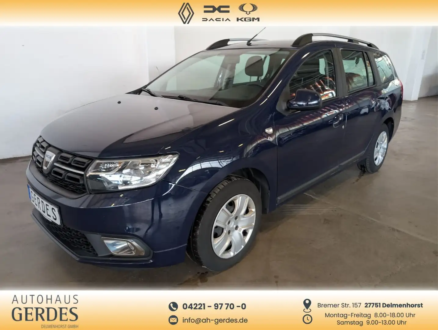 Dacia Logan MCV 0.9 TCe 90 Easy-R Comfort Blau - 1