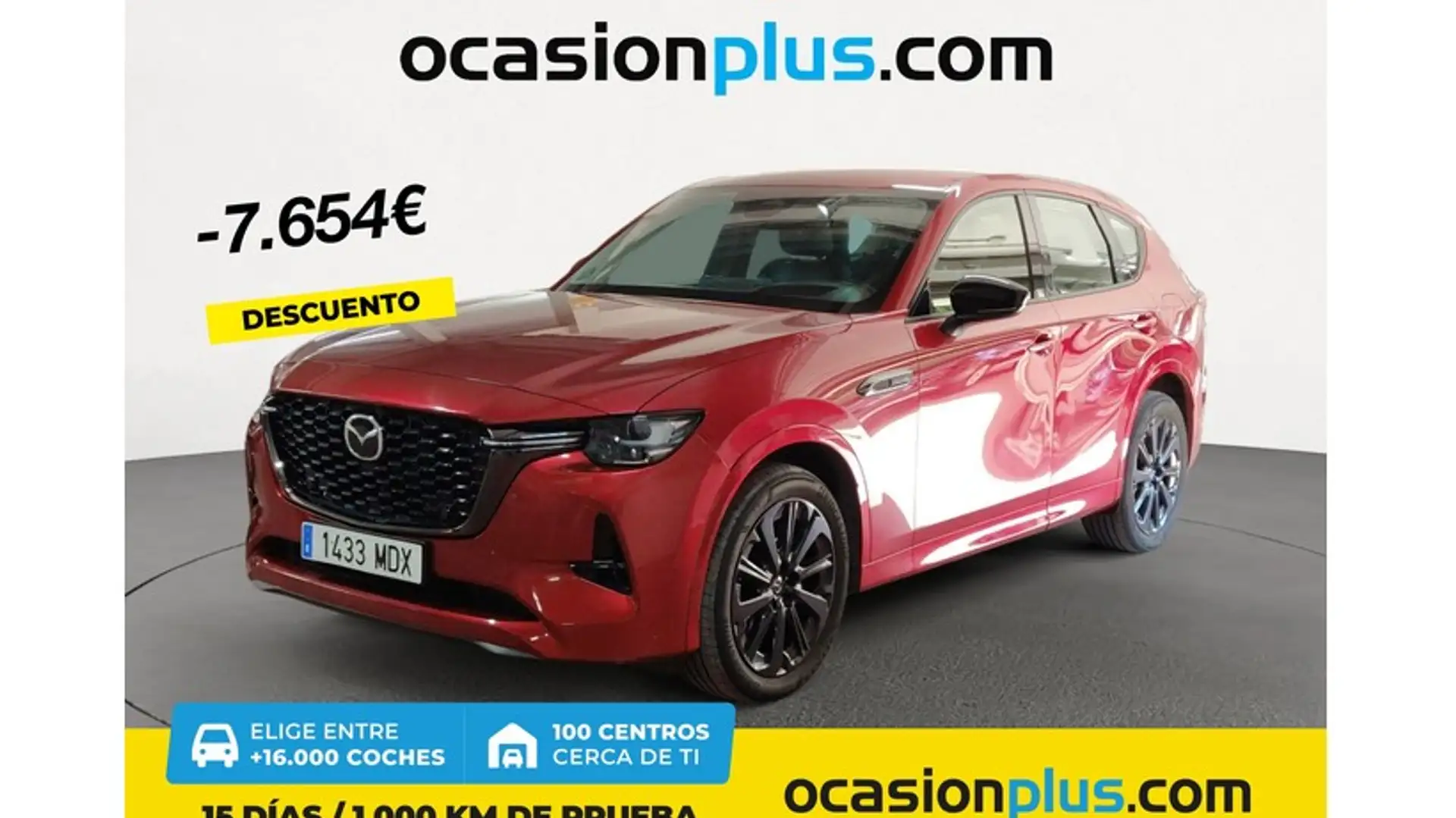 Mazda CX-60 3.3L e-Skyactiv-D MHEV Homura 2WD 147kW Aut. Rojo - 1