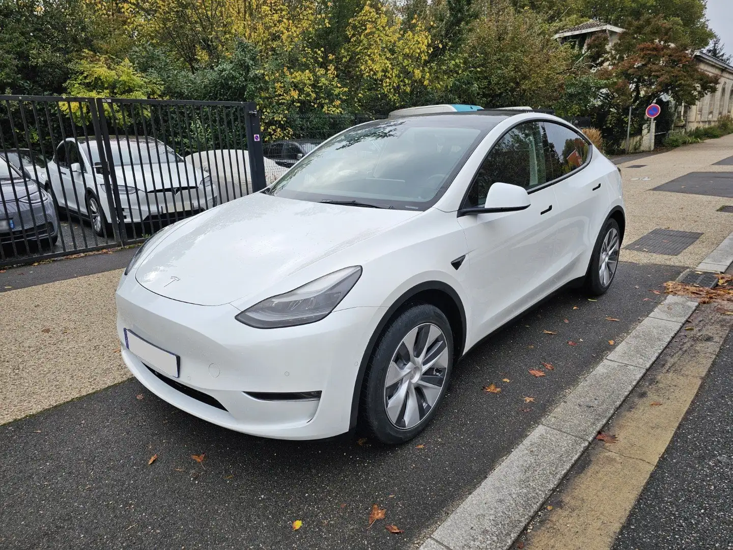 Tesla Model Y 440 cv LONG RANGE AWD 75kWh BLANC NACRE TVA RECUP Blanco - 2