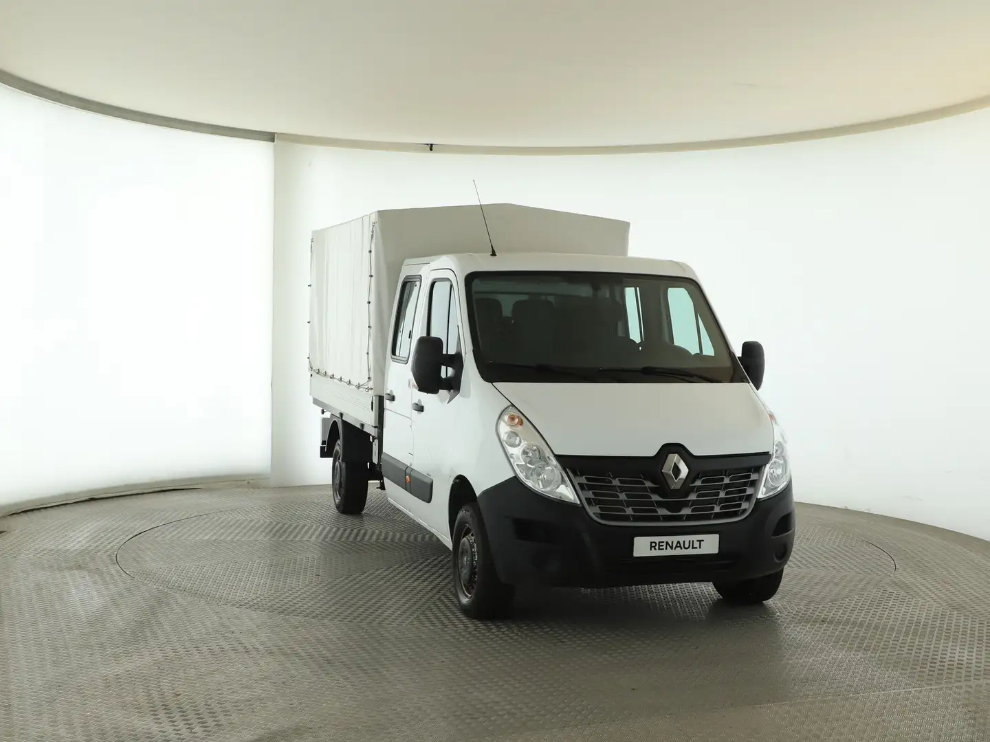 Renault Master DoKa PRITSCHE L3H1 3,5t 4x4 dCi 130 Weiß - 2