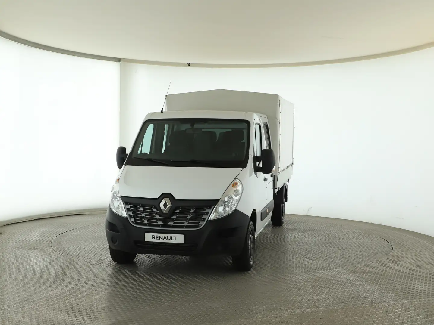 Renault Master DoKa PRITSCHE L3H1 3,5t 4x4 dCi 130 Weiß - 1