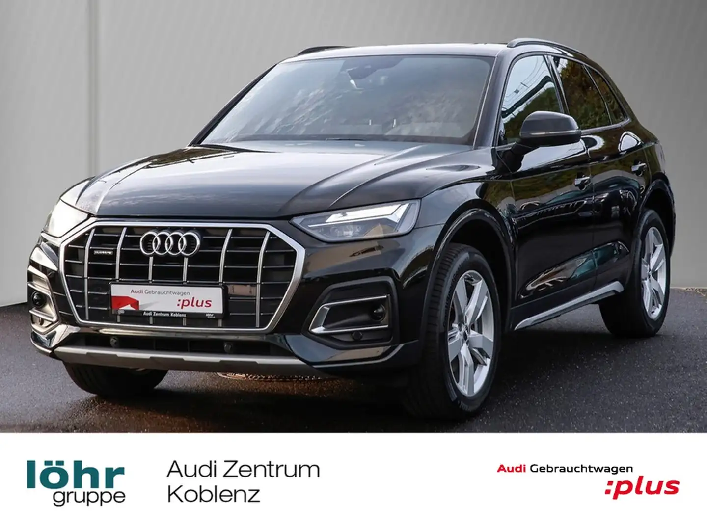Audi Q5 50 TDI advanced s-line ACC AHK Leder Panorama Schwarz - 1