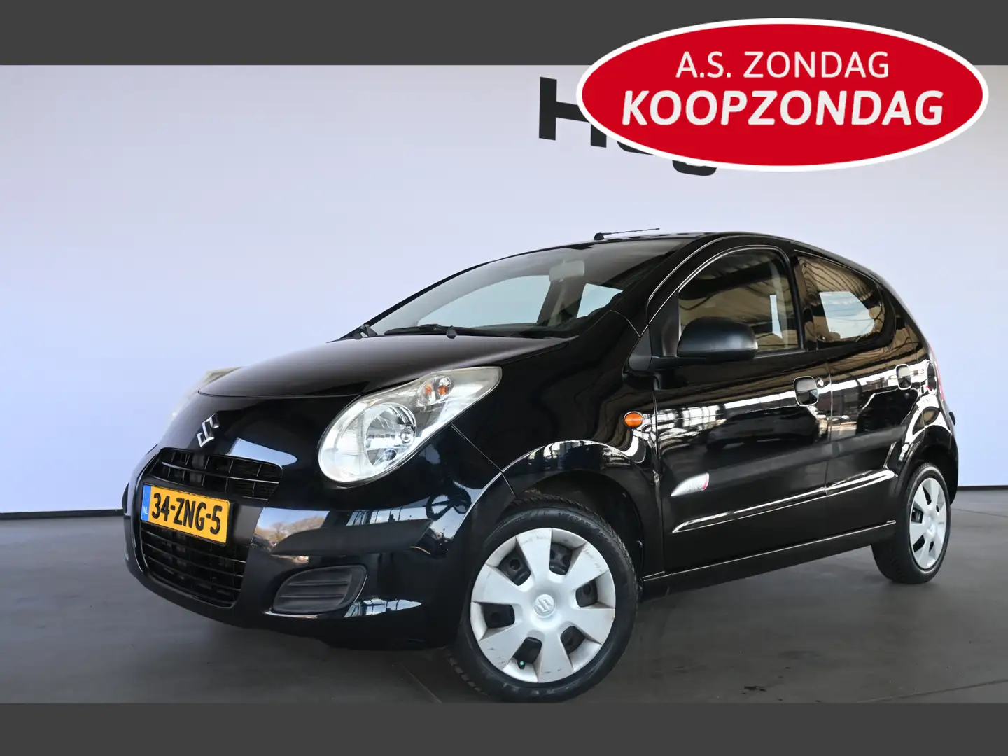 Suzuki Alto 1.0 Comfort VVT Airco Cruise control Elektrisch pa Negro - 1