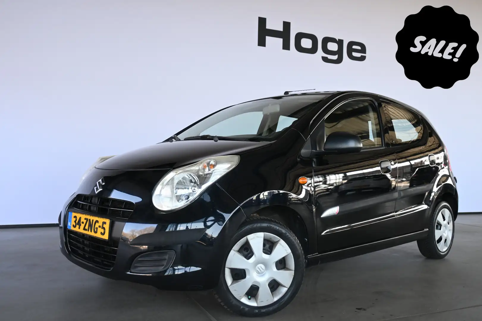Suzuki Alto 1.0 Comfort VVT Airco Cruise control Elektrisch pa Schwarz - 1