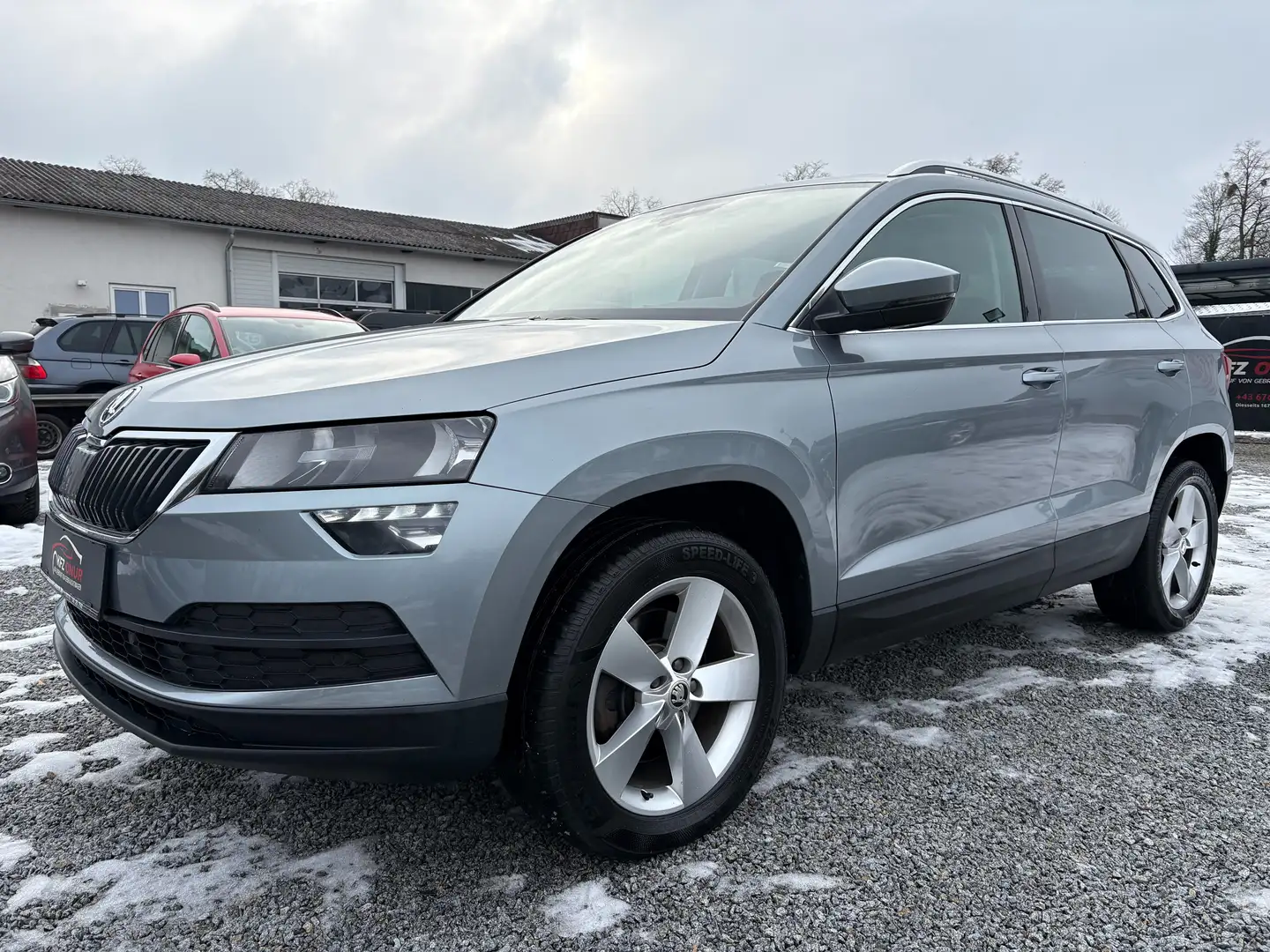 Skoda Karoq Karoq 2,0 TDI SCR 4x4 Style DSG*1.BESITZ*AHK Grau - 2