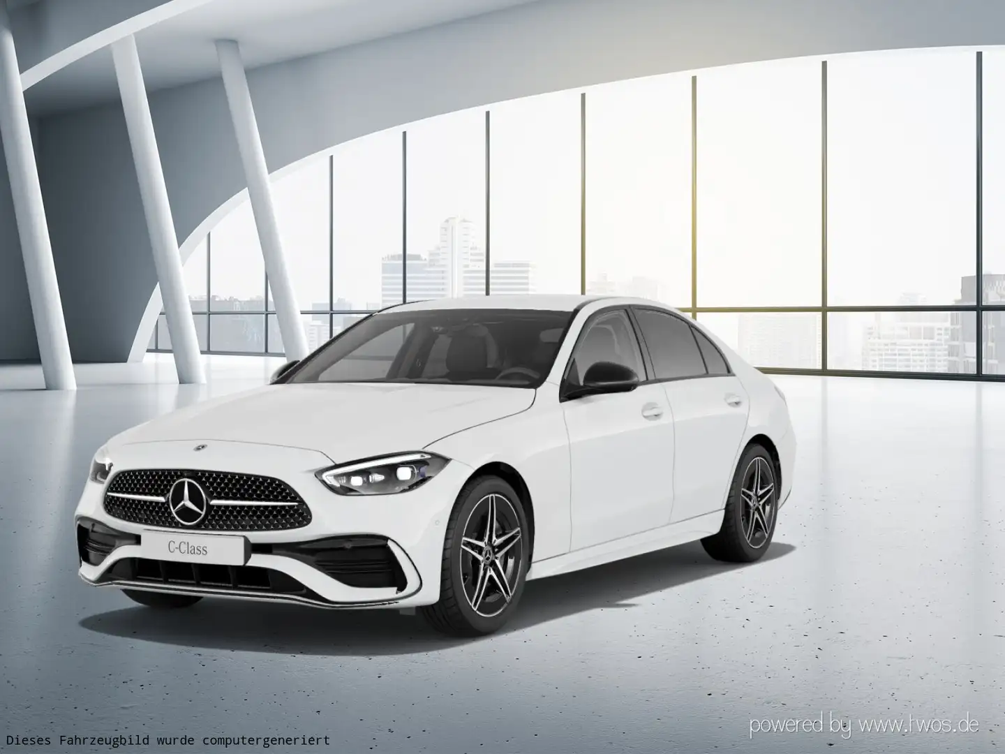 Mercedes-Benz C 220 C 220 d All-Terrain AMG Line Advanced Plus/Navi Weiß - 2