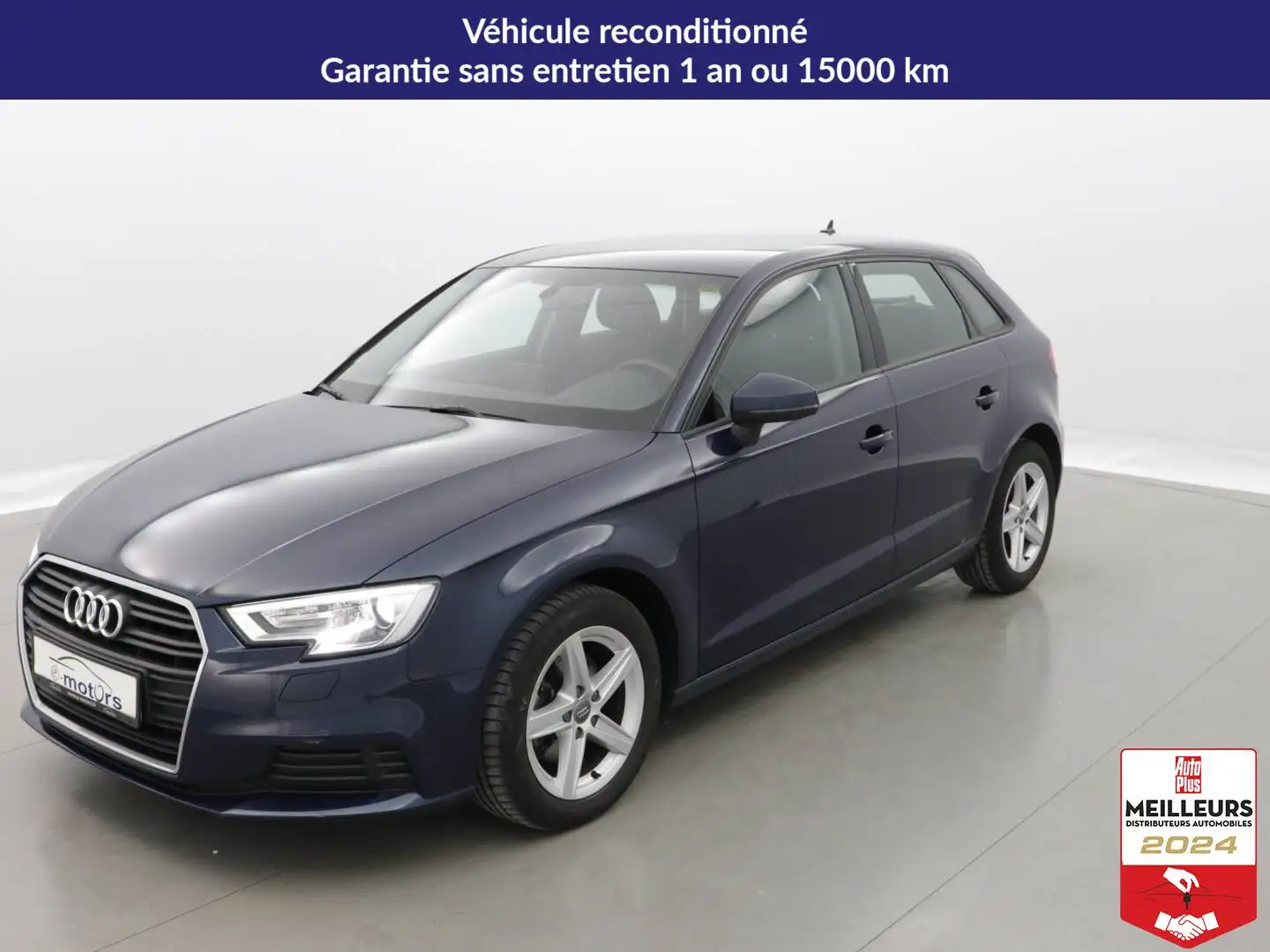 Audi A3 30 TFSI 116 S tronic 7 +GPS +PDC AR Bleu - 1