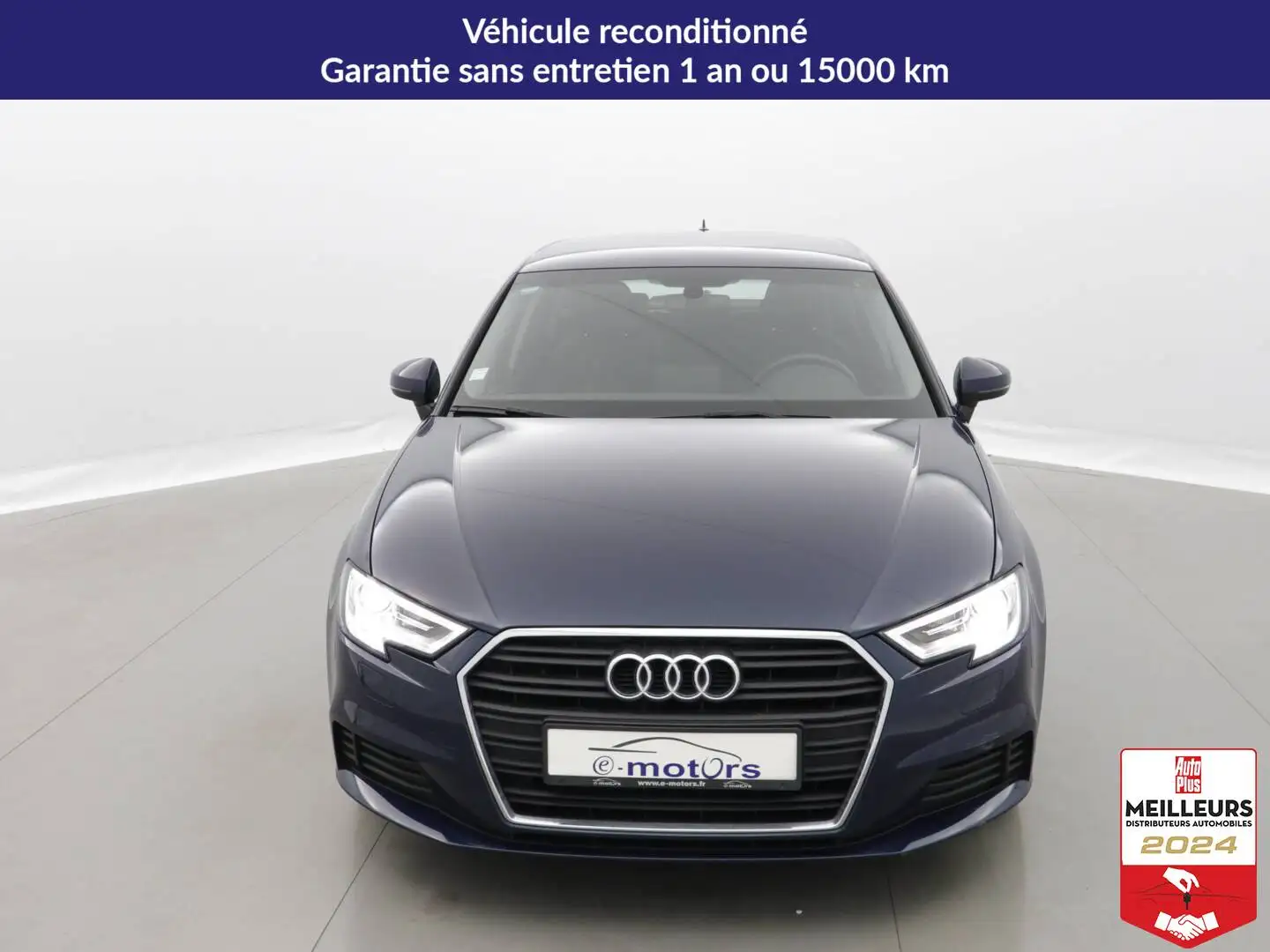 Audi A3 30 TFSI 116 S tronic 7 +GPS +PDC AR Bleu - 2