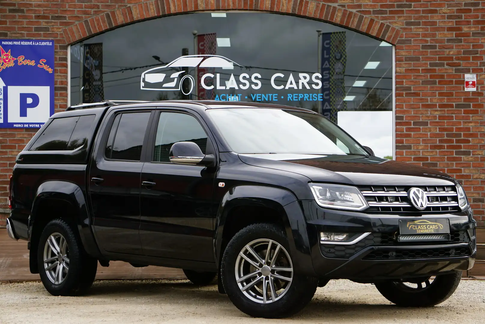 Volkswagen Amarok 3.0 V6 TDi TVA/BTW RECUP-NAVI-CLIMTRONIC EU6B Zwart - 2