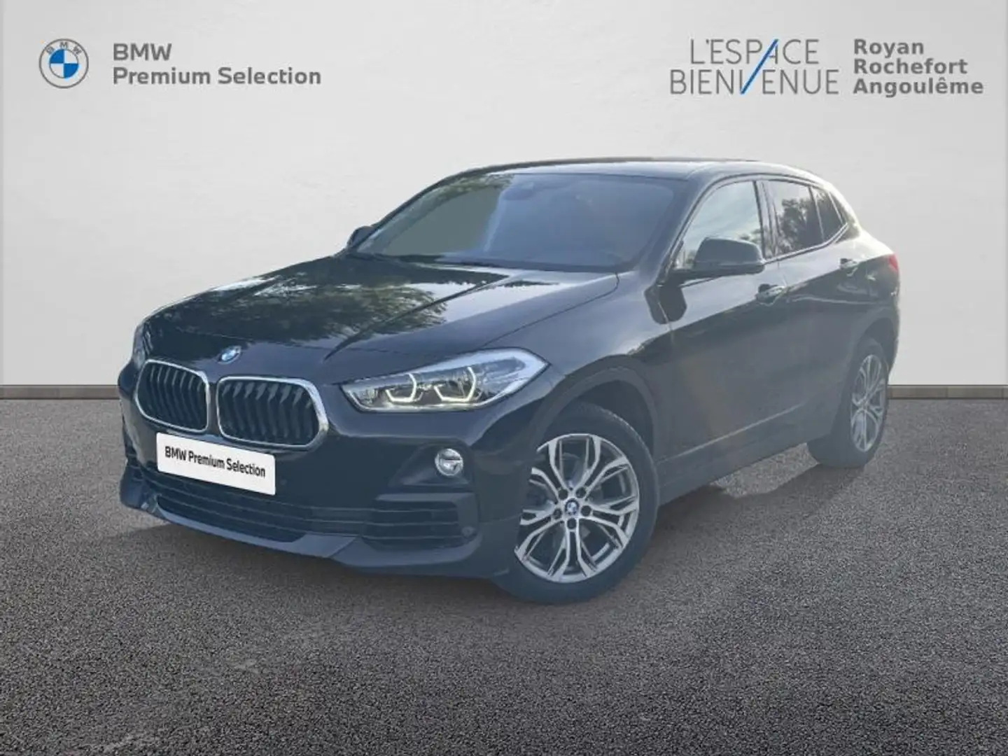 BMW X2 sDrive18iA 140ch Lounge Plus DKG7 Euro6d-T Schwarz - 1