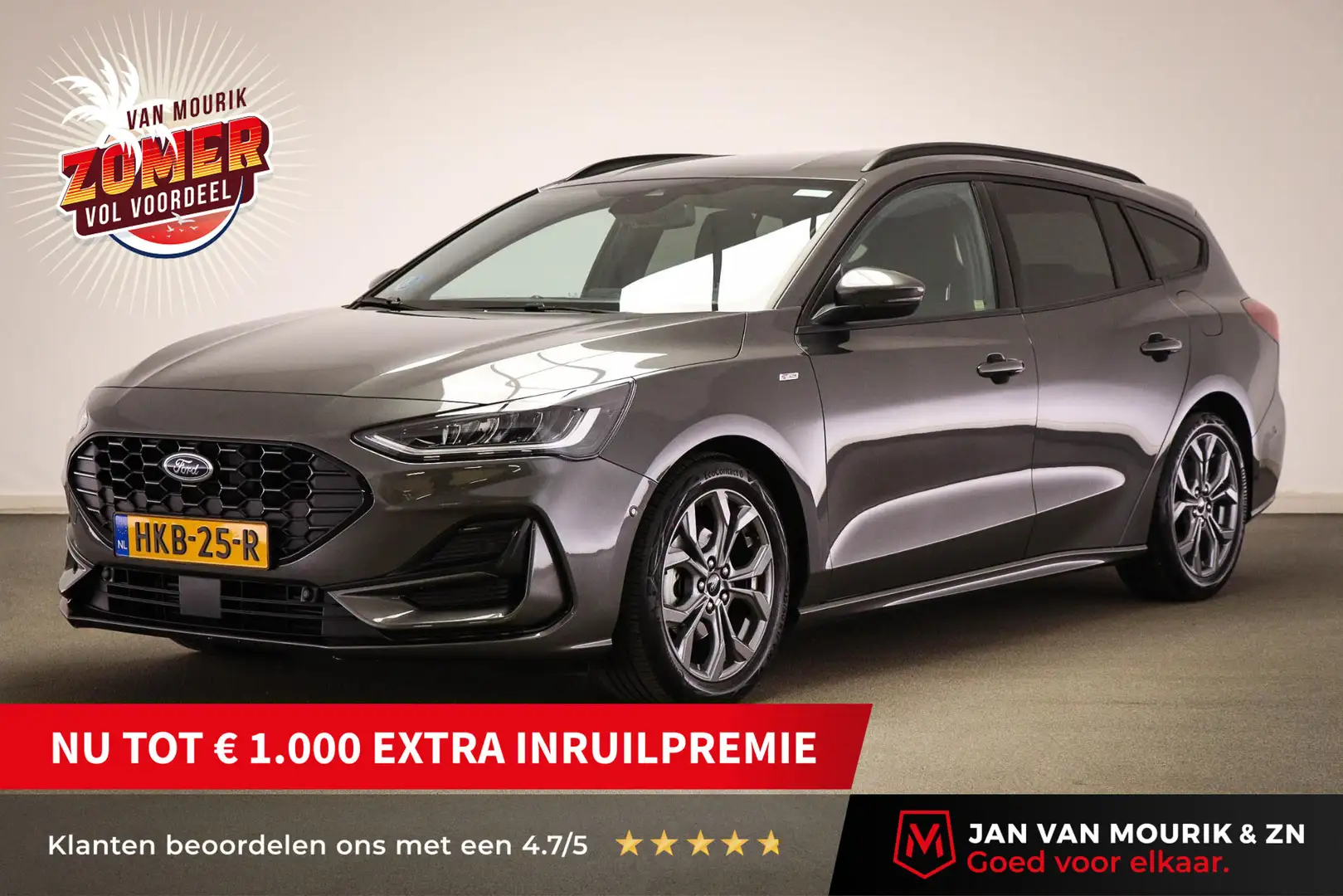 Ford Focus Wagon 1.0 EcoBoost Hybrid ST Line | WINTER / DRIVE Gris - 1