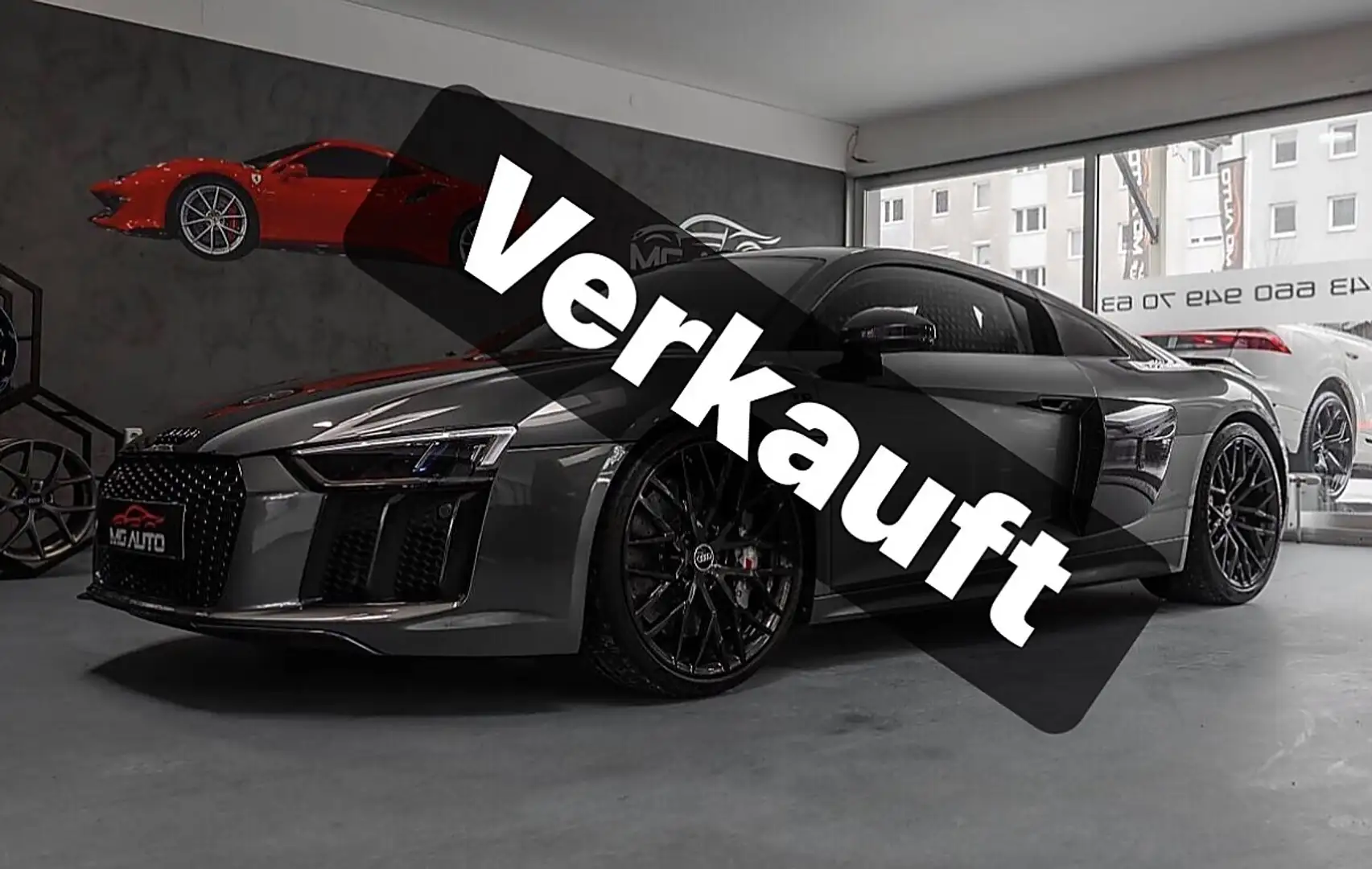 Audi R8 PLUS V10 QUATTRO   ***VERKAUFT*** Grau - 1
