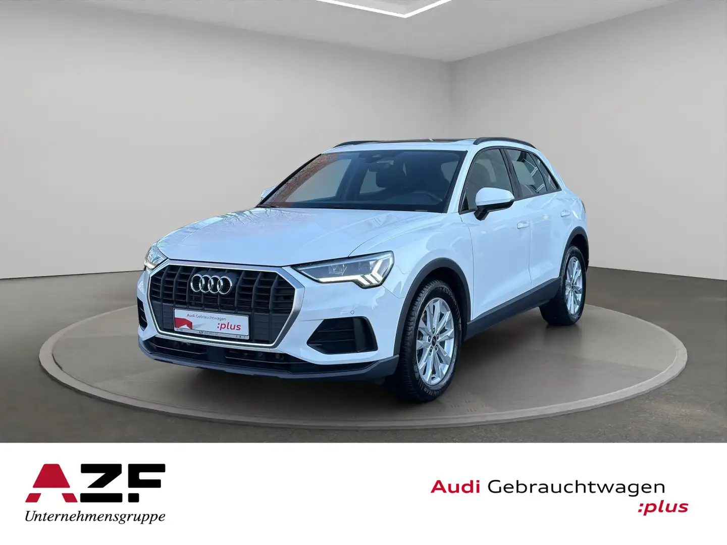 Audi Q3 35 TDI AHK+LED+PANO+KAMERA+SITZHZG Weiß - 1
