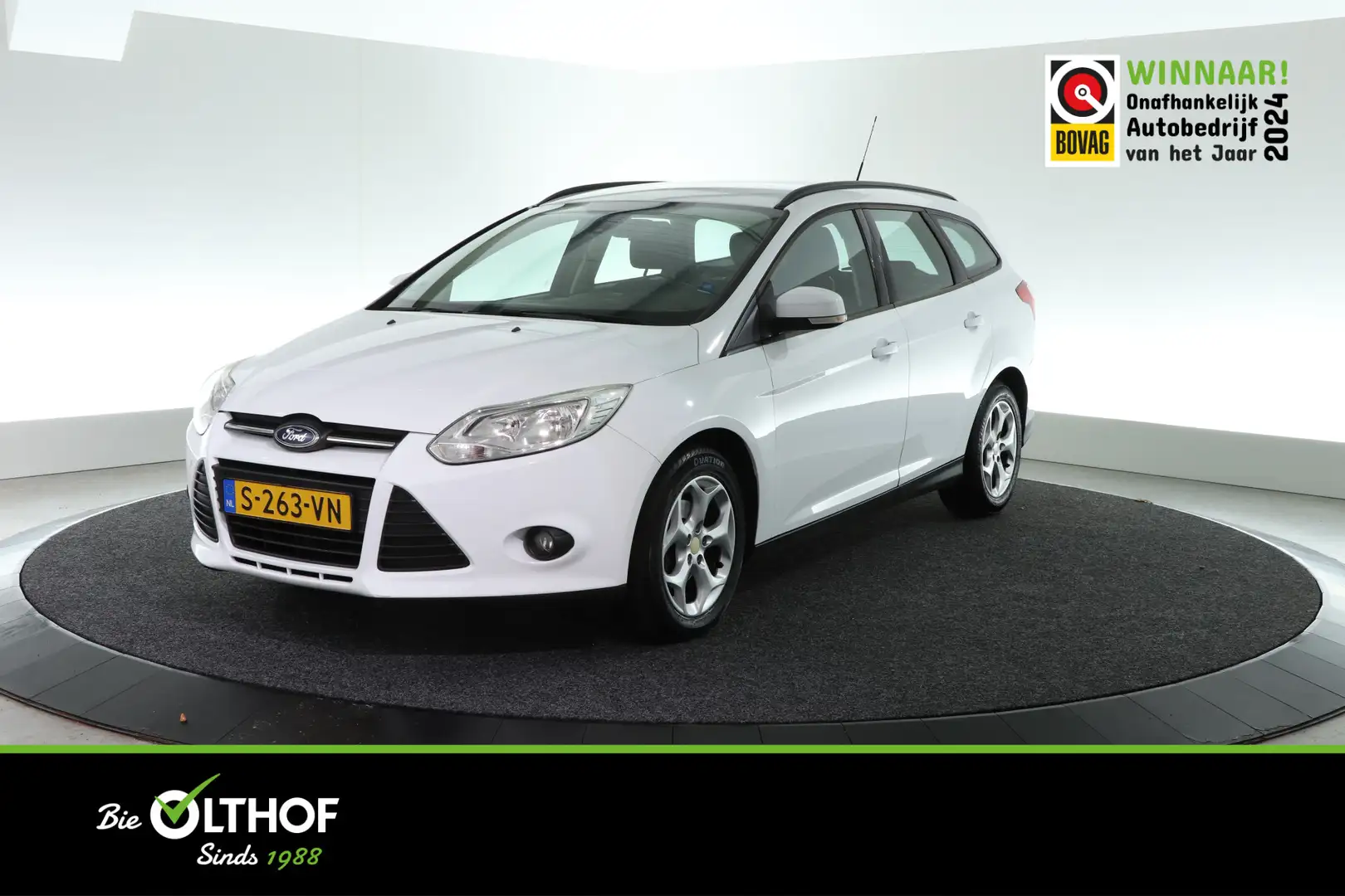 Ford Focus Wagon 1.0 EcoBoost Trend | TREKHAAK | STOELVERW. | Wit - 1
