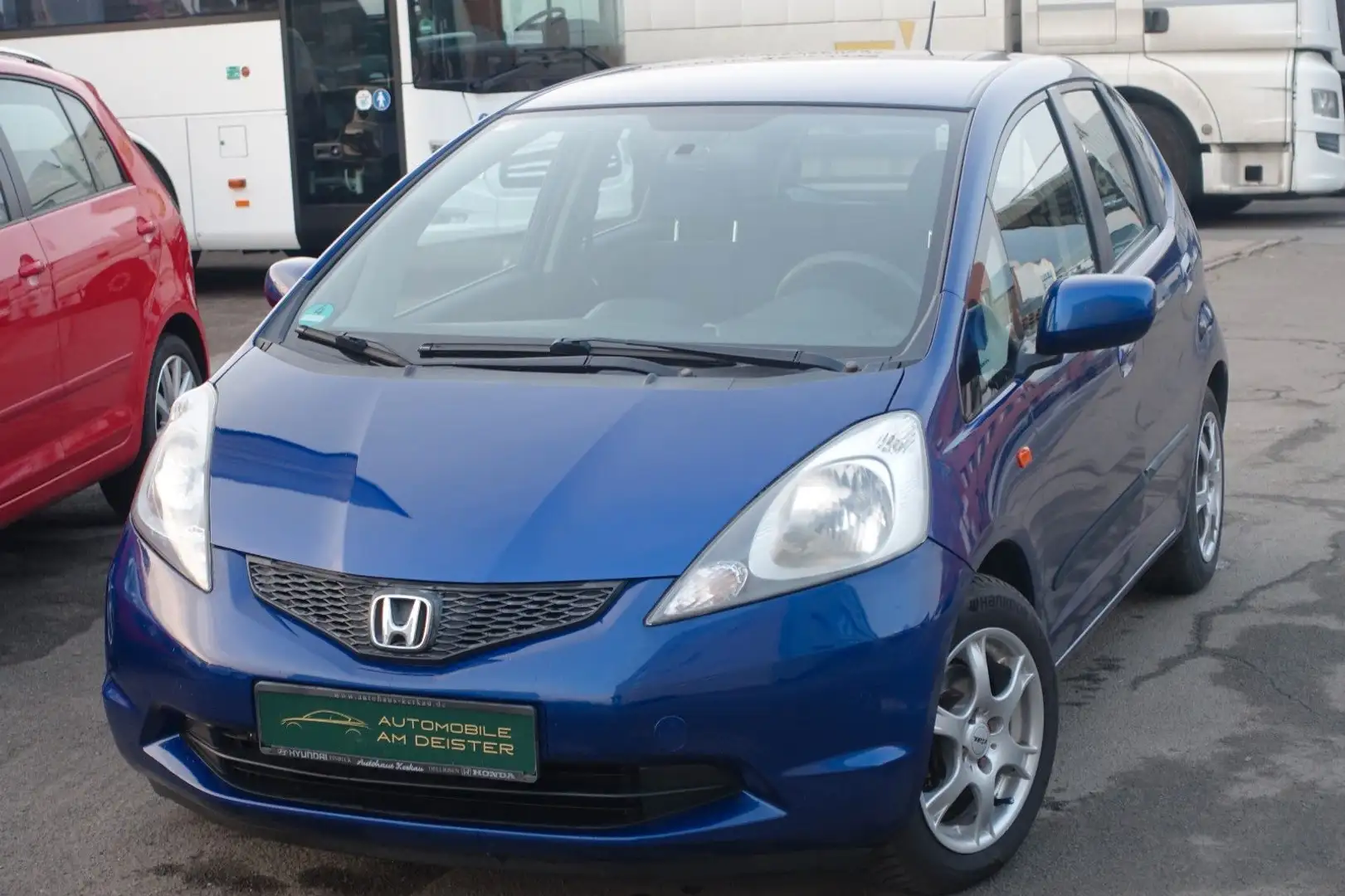 Honda Jazz 1.2*KLIMA*AHK*BC*ZV*eFh*ISO*TÜV+SERVICE NEU Blau - 1