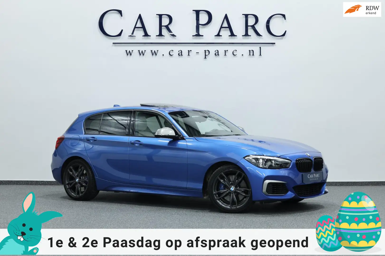 BMW 140 1-serie M140i Special Edition LED/SCHUIFDAK/LEER+S Azul - 1