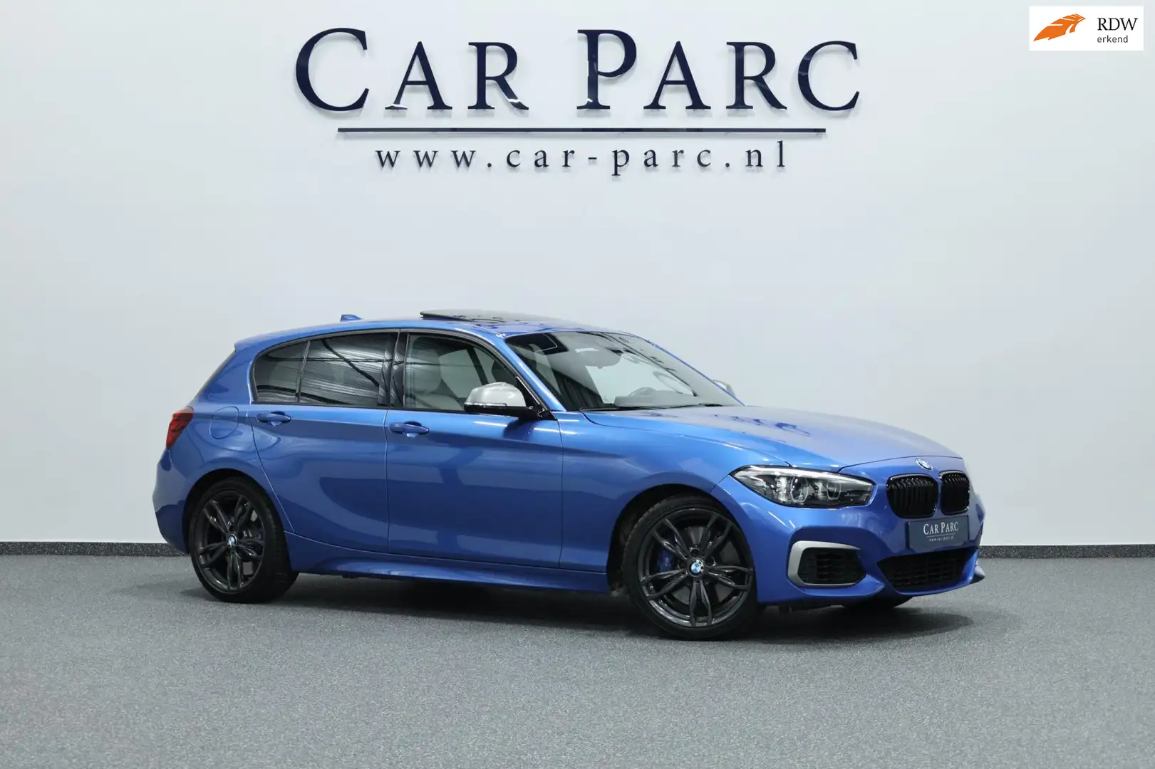 BMW 140 1-serie M140i Special Edition LED/SCHUIFDAK/LEER+S Blau - 1