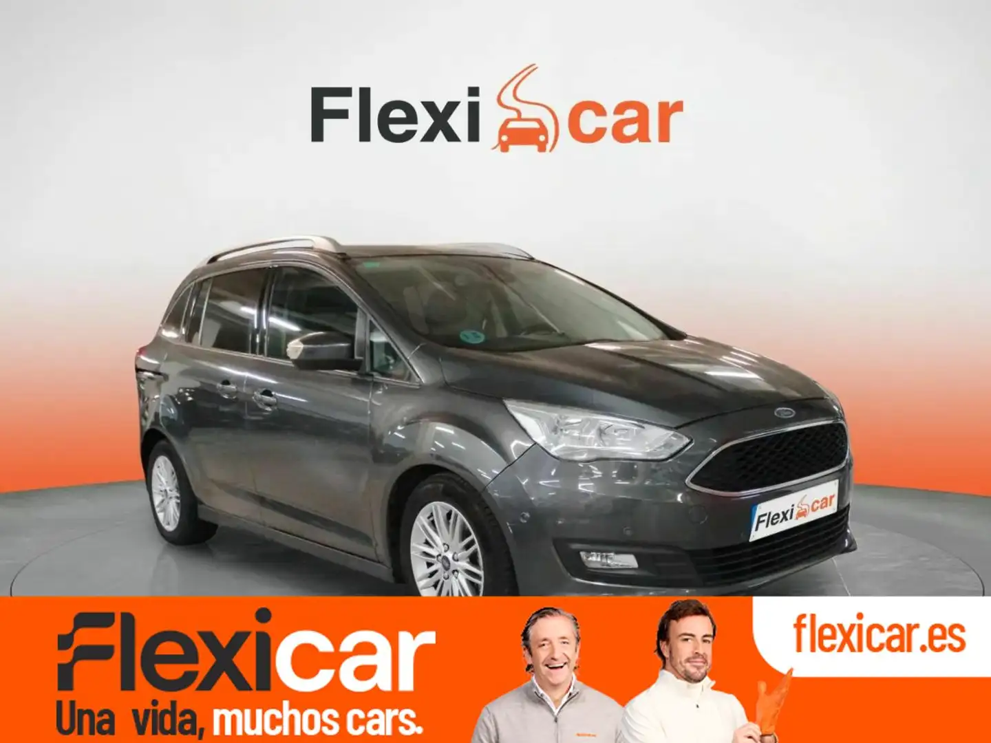 Ford C-Max 1.0 Ecoboost Auto-S&S Trend+ 125 Gris - 1