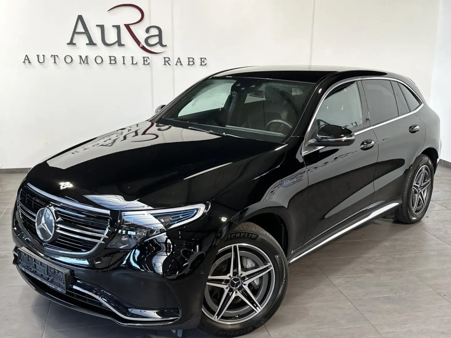 Mercedes-Benz EQC 400 4Matic AMG-Line NAV+LED+19ZO+KEYLESS+1HD Чорний - 2