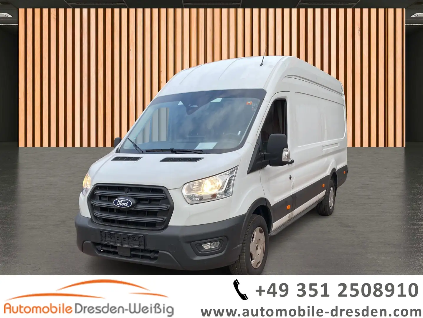 Ford Transit 350 L4H3 Trend*Kamera*Tempomat*DAB*Navi Weiß - 1