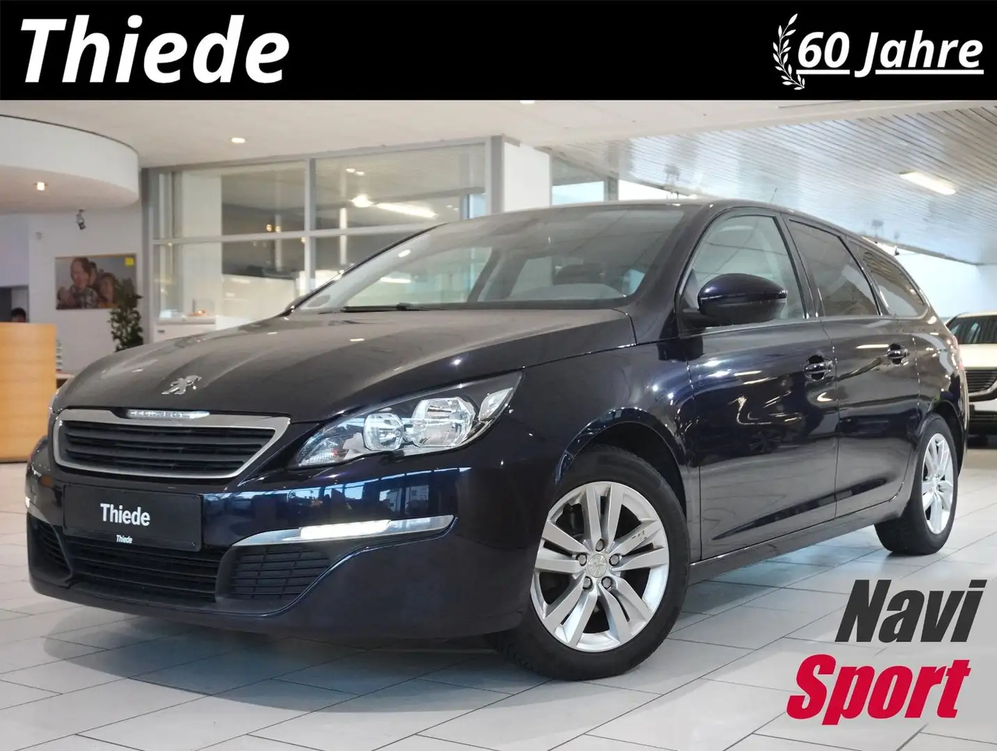 Peugeot 308 SW 1.6 HDI ACTICE NAVI/SH/PDC/TEMP/SPORT/AHK Modrá - 1