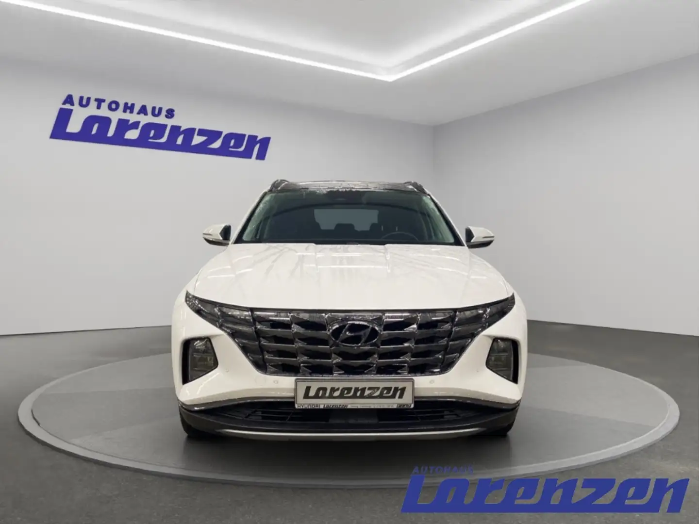 Hyundai TUCSON Trend Plug-In Hybrid 6-AT 4WD El. Panodach Navi Di Weiß - 2