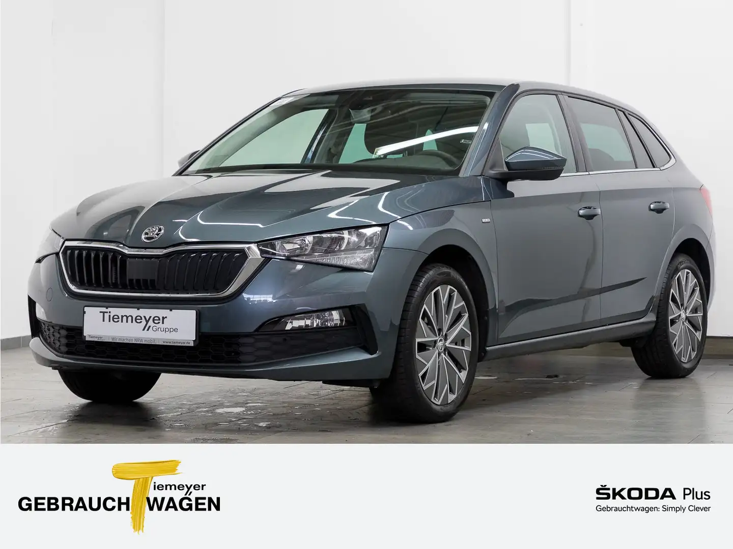 Skoda Scala 1.0 TSI CLEVER LED MIRROR-LINK SITZHZ LM17 Grau - 1