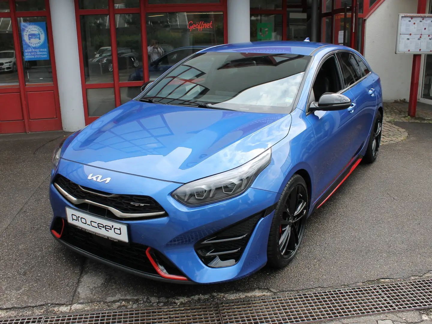 Kia ProCeed / pro_cee'd GT  8-Fach Alu AHK abnehmbar Blu/Azzurro - 2