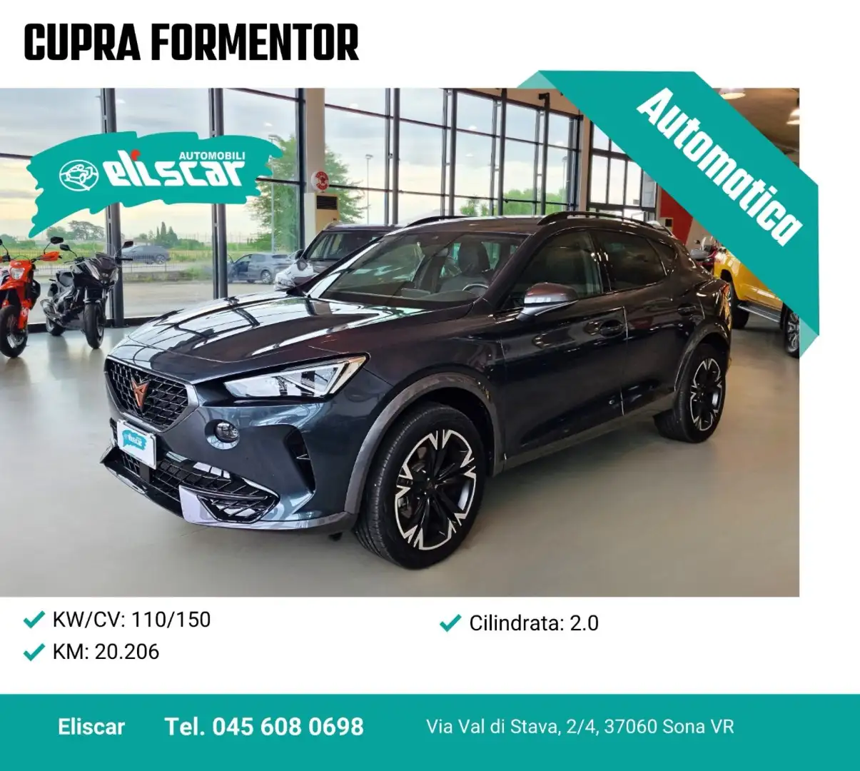 CUPRA Formentor 2.0 TDI 4Drive DSG Grigio - 1