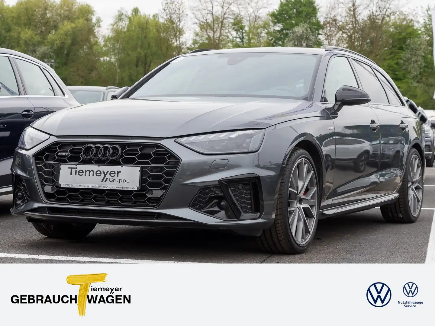 Audi A4 40 TFSI Q 2 x S LINE LM19 KAMERA NAVI+ Grijs - 1