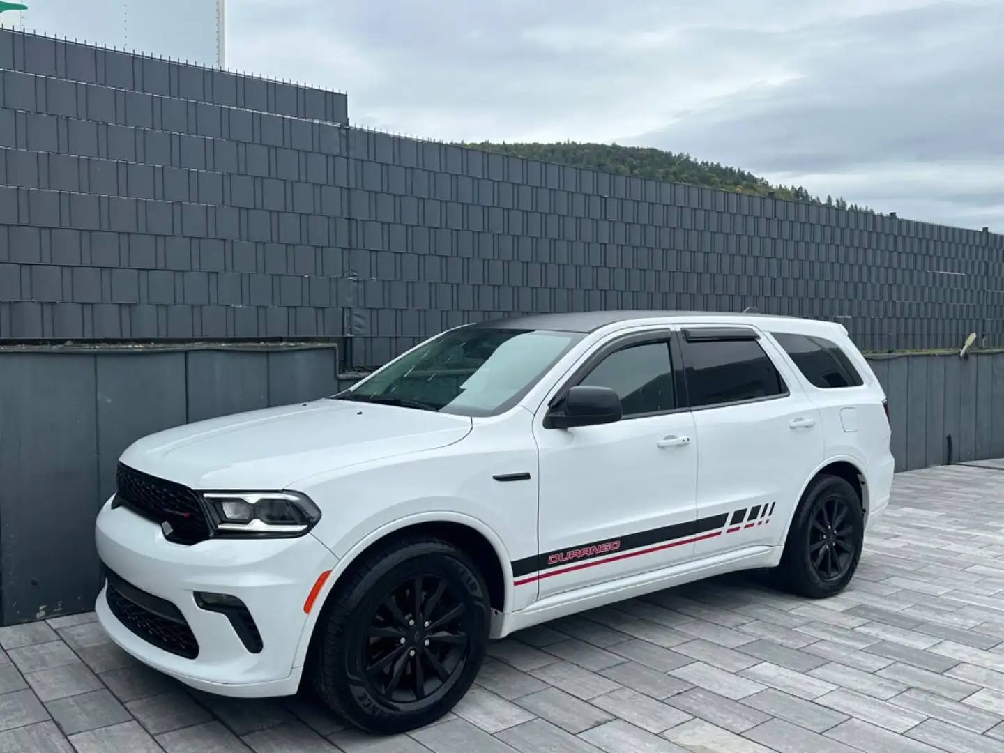 Dodge Durango DURANGO 5,7 V8 SRT 4X4-MEGA-RED/WHITE-ALLRAD Blanc - 2