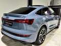 Audi Q8 e-tron SPORTBACK 55\ QUATTRO 106Kw S-LiNE + COMPETiTiON\ Bleu - thumbnail 4