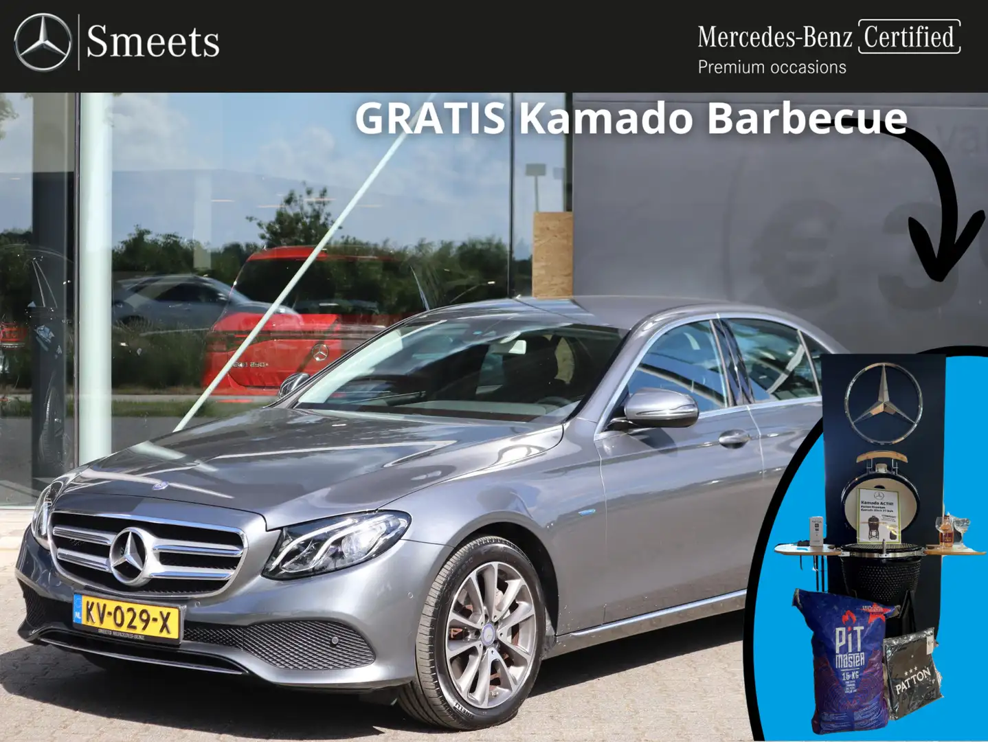 Mercedes-Benz E 350 e Lease Edition Gris - 1