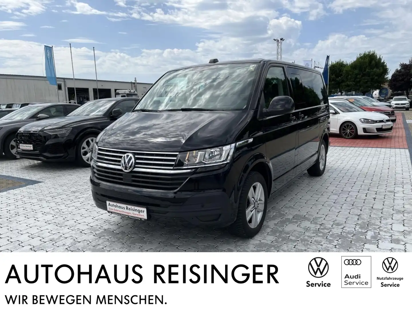 Volkswagen T6 Multivan .1 Comfortline 2.0 TDI DSG (AHK,Leder,Navi) Klima Schwarz - 1