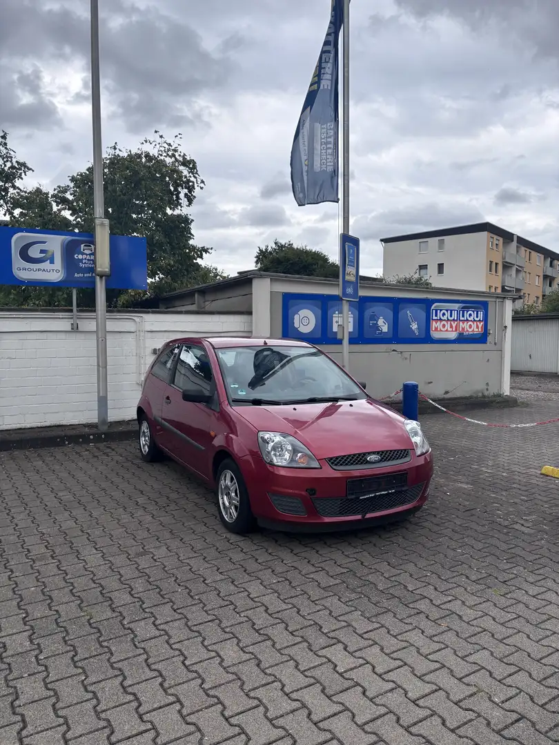 Ford Fiesta 1.4 Ambiente *Klima*TüvNeu*ServiceNeu Rot - 1