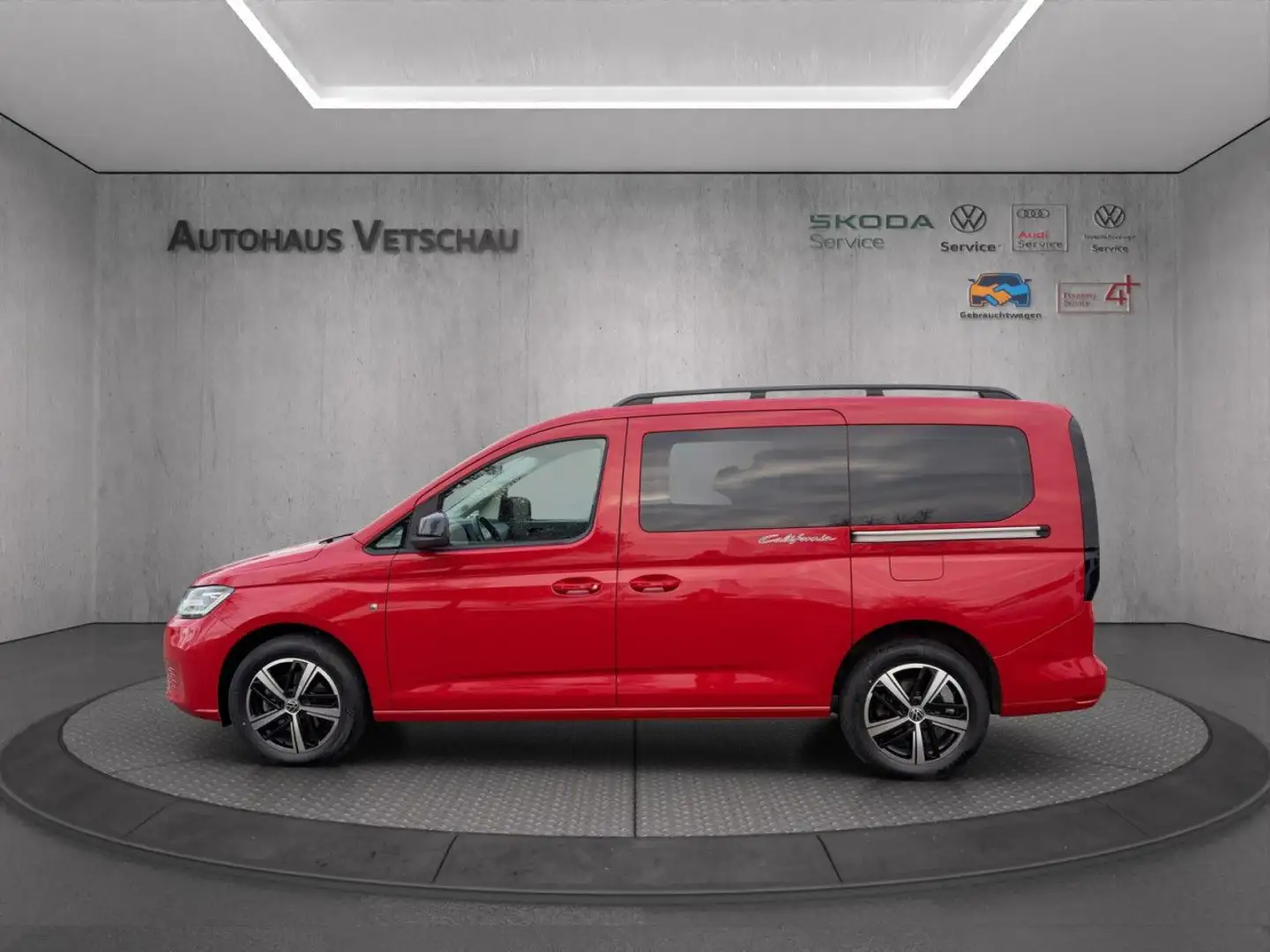 Volkswagen Caddy California Maxi 1.5 TSI Navi LED Klima Rot - 2