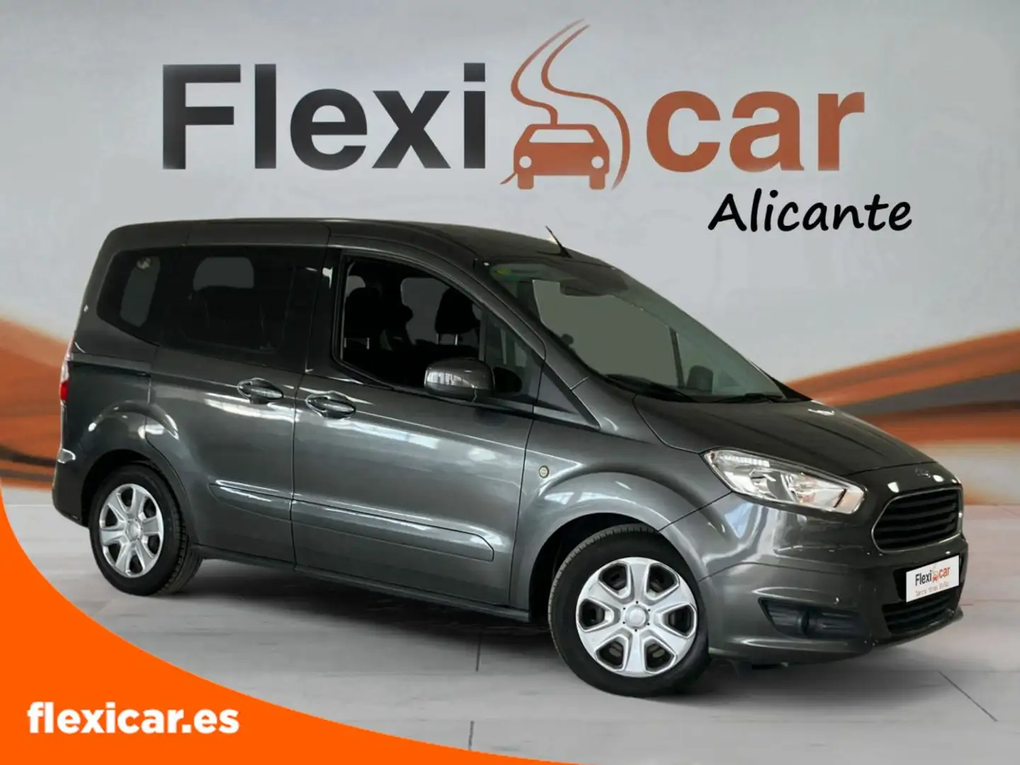 Ford Tourneo Courier 1.5TDCi Ambiente 95 Gris - 2