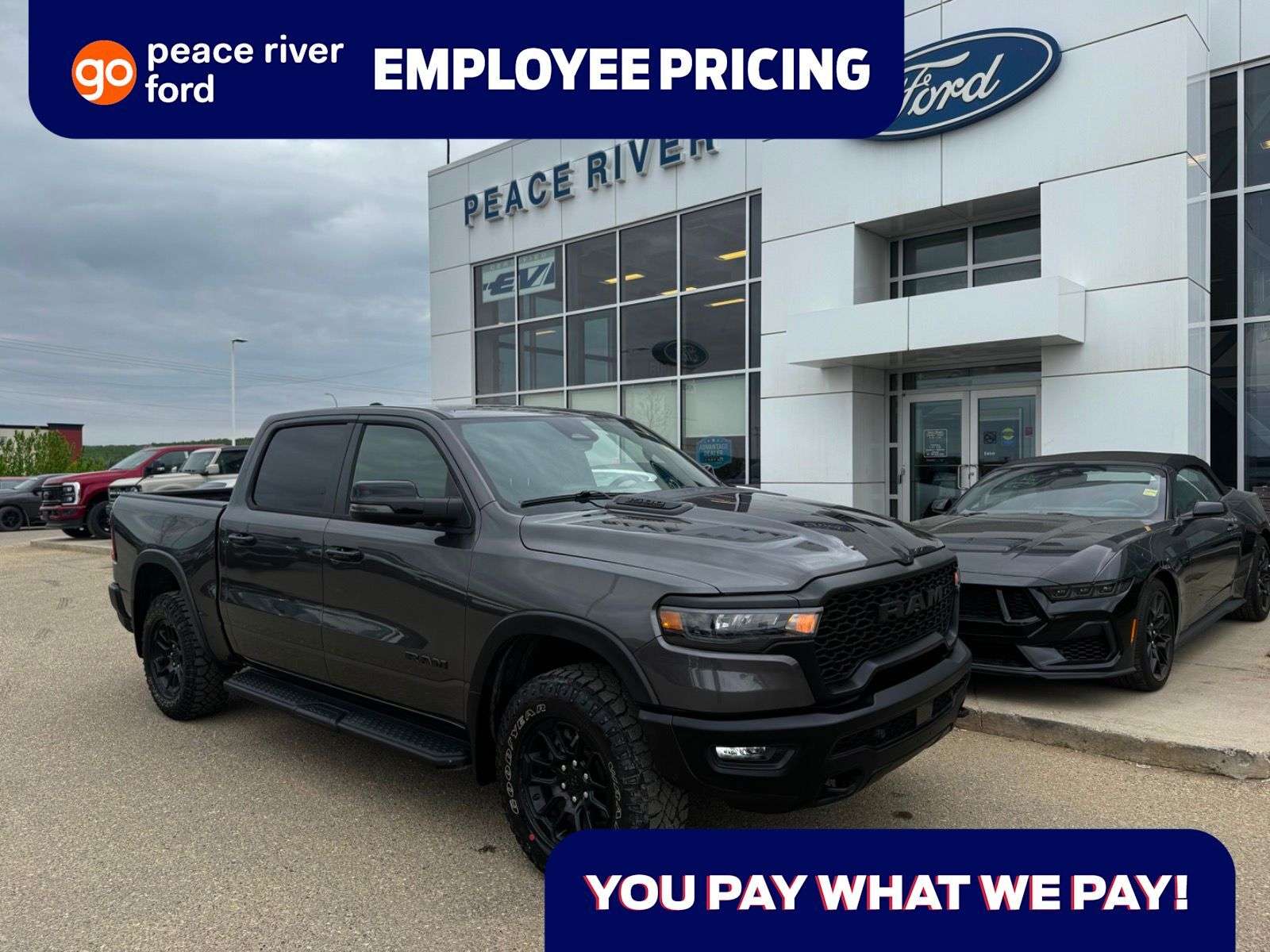 2026 RAM 1500 Rebel 4x4 Crew Cab 5'7  Box