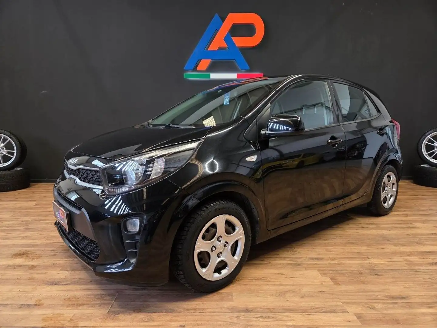 Kia Picanto 1.0 12V EcoGPL 5 porte Cool Nero - 1