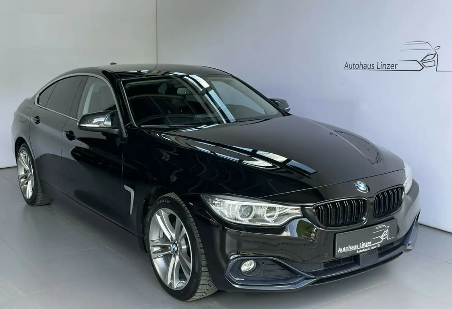 BMW 420 d xDrive Aut. *ACC*Sportsitz*LEDER*NotAssist*18 Schwarz - 1