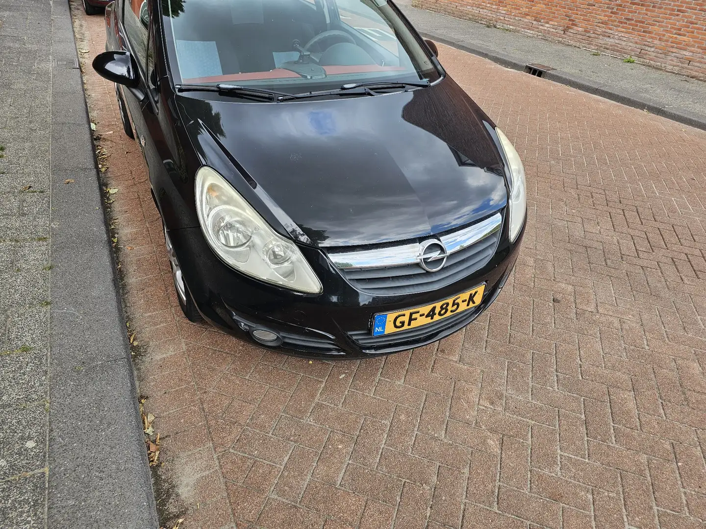 Opel Corsa 1.2-16V Essentia Zwart - 2